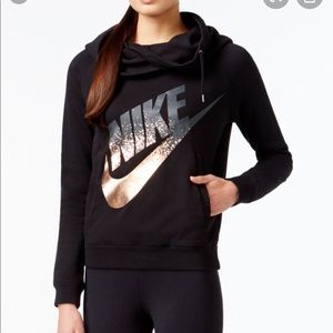 NIKE x Rose Gold Cowel Neck